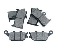 VQLDPX Plaquettes De Frein Moto pour Yamaha XSR900 FZ8 XSR700 XSR 900 XSR 700 2016-2018 Jeu De Plaquettes De Frein Avant Et Arrière Jeu de Plaquettes de Frein Moto(Arrière Avant)