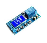 VQRINWIEL 6-30V Micro USB Digital LCD Display Time Delay Relay Module Control Timer Switch Trigger Cycle Module XY-LJ02