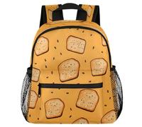 VQUVQV Sac à dos pour enfants, garçons et filles, sac à dos de maternelle, sac à dos d'école, sac de voyage, sac à dos pour enfants de 3 à 8 ans, Pain alimentaire