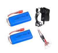 Vqxmhrpw Batterie Lipo Rechargeable avec Chargeur USB, Compatible avec Syma X8C X8W X8G X8 HG899, Pièces De Rechange for Drones RC Quadcopter 903475(2B EU C)