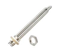 Vqxmhrpw Chauffage Électrique À Tige Chaude, 48 V 2000 W, Chauffage Solaire en Acier Inoxydable, Élément Chauffant Tubulaire À Immersion DN25, Chauffe-Eau Électrique(Heater Nut)