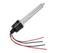 Vqxmhrpw Chauffe-Eau Électrique Tubulaire, Chauffe-Eau Solaire Combiné avec Thermostat AC&DC DN32, 220 V, 1500 W Et 48 V(220v 1500w 48v 550w)