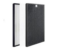 Vqxmhrpw Filtre Purificateur d'air, Compatible avec Sharp, Filtre À Charbon FZ-D50HFE FZ-D50DFE for Purificateurs d'air KC-D40 KC-G40 KC-D50 KC-G50(Set)