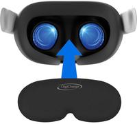 Vr Cache Objectif Protection Lentille Couvre Pour Meta Quest 3S, Quest 3, Quest 2, Oculus Quest, Rift S, Valve Index, Pico 4 Et Hp Reverb G2 (Classic) Lens Protector Cover[YIN4184190]