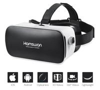 VR Casque de Réalité Virtuelle, Lunettes 3D VR pour 3D Films et Jeux Compatibles avec iPhone XS/ X/ 8/ 7/ 8 Plus/ 6S Samsung S10/ S9