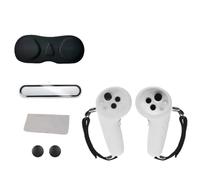 VR Controller Coque en silicone avec film de protection d'objectif pour PICO4 Ultra Gamers