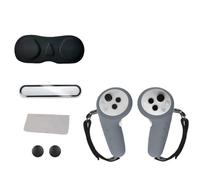 VR Controller Coque en silicone avec film de protection d'objectif pour PICO4 Ultra Gamers