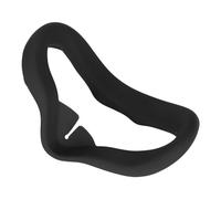 VR Cover Pad pour Quest 2, Résistant à la Transpiration, Lavable, Anti-poussière, Coussinet pour Les Yeux en Silicone, Expérience VR Accrue, Meilleure Protection (Black)