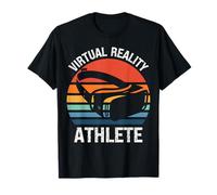 VR Gaming Headset Virtual Reality Athlète Vintage Gamer T-Shirt