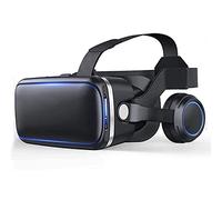 VR Headset VR Headset 3D Virtual Reality Glasses VR Virtual Reality for TV Movies Video Games Compatible with iOS Android and Other Smart Phone Within 4.7-6 inch - Gift for Kids and Adults