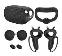 Vr Housse De Protection Elite Sangle Sangle De Tête Contrôleur Tactile Coque Avec Sangle Poignée Poignée Pour Oculus Quest 2 Accessoires - Type For Quest 2 Black #C