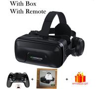 VR Kendecon-Casque de réalité virtuelle 10.0,lunettes 3D pour smartphone,lunettes de téléphone intelligent,casque Viar,jumelles de jeu vidéo - Type With Box 9156 Remote
