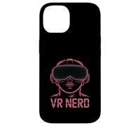 VR Nerd Design technologique futuriste Coque pour iPhone 14