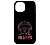 VR Nerd Design technologique futuriste Coque pour iPhone 15