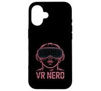 VR Nerd Design technologique futuriste Coque pour iPhone 16