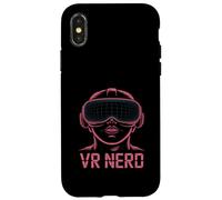 VR Nerd Design technologique futuriste Coque pour iPhone X/XS