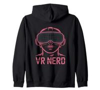 VR Nerd Design technologique futuriste Sweat à Capuche