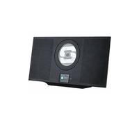 VR-Radio Chaîne stéréo verticale en aluminium CD DAB+ Bluetooth 60 W DSP Noir