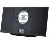 VR-Radio Stéréo vertical en aluminium avec CD, DAB+, Bluetooth, 60 W, DSP, noir