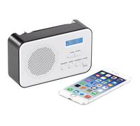 VR-Radio Radio mobile numérique DAB+ / FM 8 W avec fonctions bluetooth 5.0 et réveil DOR-215