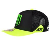 Casquette Trucker Sponsor Wrt Vr46 Noir Jaune Taille Unique Unisexe