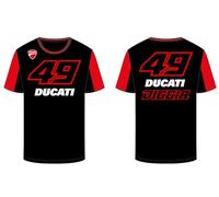 VR46 DI GIANNANTONIO - Ducati Dual Line,T-Shirt,Uomo,Black,L