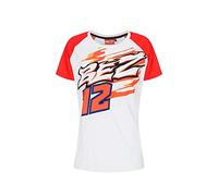 VR46 Marco Bezzecchi T-Shirt, Blanc, Medium Femme