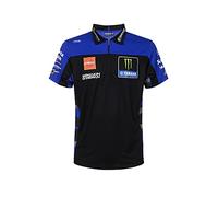 VR46 Replica Polo Men's, Noir Bleu, M