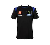 VR46 Réplique Yamaha Monster Team 2022 T-Shirt, Noir, 3XL Homme