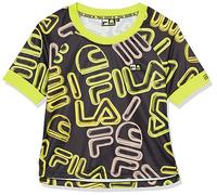 VR46 Riders Academy FILA Collection,T-Shirt,Donna,Black,XS