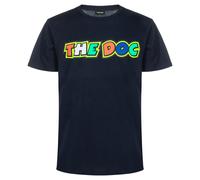 Valentino Rossi T-Shirt Vr46, Homme Bleu