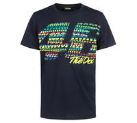 VR46 Valentino Rossi T-Shirt Bleu 2XL unisex