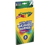 Vrac Acheter Crayola Fine Line Classic Colors Marqueurs lavables 8Pkg Classic Colors 58-7809 (3-Pack) G