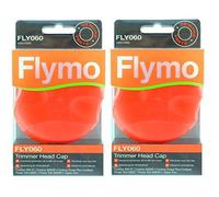 Vrai FLYMO Contour 500XT 600HD 500 700 Taille-haie Débroussailleuse Bouchon Tête (FLY060, Pack de 2)