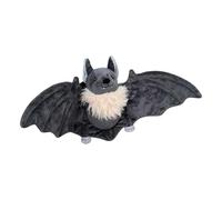 Vrai jouet en peluche chauve-souris | Jouet animal en peluche mignon avec des ailes | Décoration de maison pour Halloween, cadeau pour bébé garçon, pour salon, chambre à coucher, fête d'anniversaire,