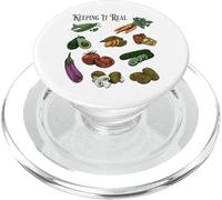 Vraie Nourriture légumes légumes fermiers marché Ferme Bio PopSockets PopGrip pour MagSafe
