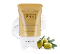 VRAIKO MOOLINSE Gua Sha Neck Cream, 8HA Firming Cream Moisturizer for Neck & Jawline Lifting with 8 Types of Hyaluronic Acids, Boosting Firmness, Elasticity, Deep Hydration, 4,23 oz