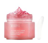 VRAIKO XUEYI Crème à la gelée de collagène hydrolysé pour masseurs du visage à micro-courants, améliore la fermeté, l'élasticité, hydratant, nourrissant, revitalisant pour une peau douce et lisse