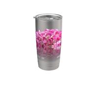 Vraiment comme des hortensias Fleur d'hortensia Gobelet isotherme en acier inoxydable double paroi