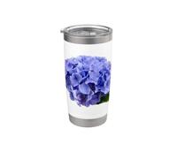 Vraiment comme des hortensias Fleur d'hortensia Gobelet isotherme en acier inoxydable double paroi
