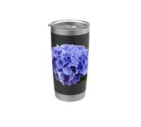Vraiment comme des hortensias Fleur d'hortensia Gobelet isotherme en acier inoxydable double paroi