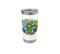 Vraiment comme des hortensias Fleur d'hortensia Gobelet isotherme en acier inoxydable double paroi