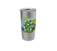 Vraiment comme des hortensias Fleur d'hortensia Gobelet isotherme en acier inoxydable double paroi