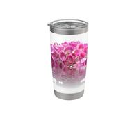 Vraiment comme des hortensias Fleur d'hortensia Gobelet isotherme en acier inoxydable double paroi