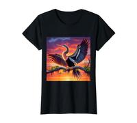 Vraiment comme Le dard Serpent Anhinga T-Shirt Graphique avec Valeur
