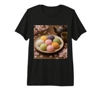 Vraiment comme Le Dessert sucré du Nouvel an Mochi T-Shirt Haut de Gamme
