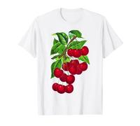 Vraiment comme Le jus de Cerise T-Shirt Graphique avec Valeur, Homme, Blanc, L