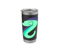 Vraiment comme les anguilles, anguilles, esprits animaux Gobelet isotherme en acier inoxydable double paroi
