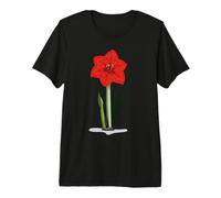 Vraiment comme Les Fleurs d'amaryllis Belladonna T-Shirt Haut de Gamme