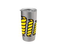 Vraiment comme les pâtes Fusilli Gobelet isotherme en acier inoxydable double paroi